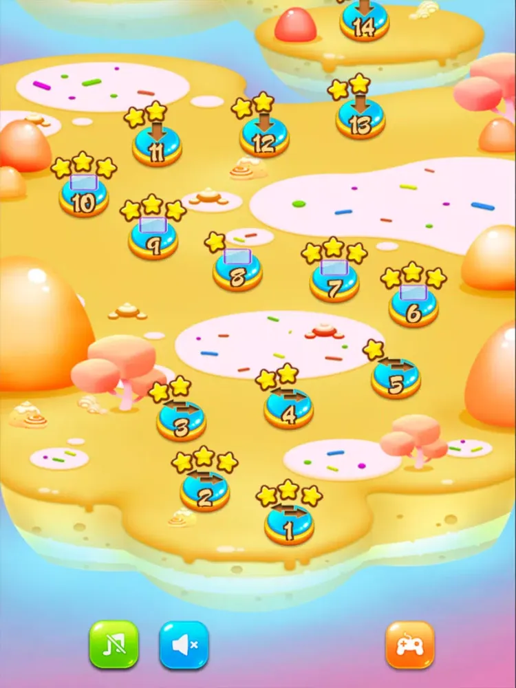 Captures d'écran de Legend Sweet Candy iPad 